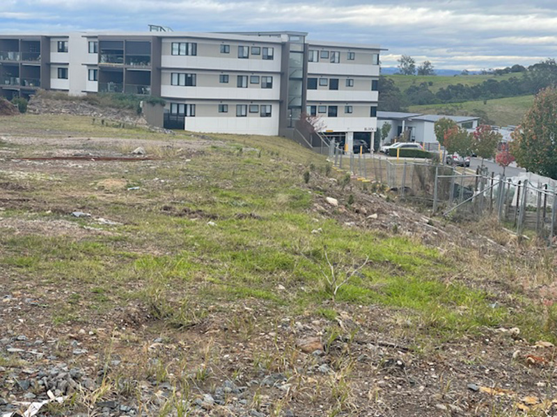 Perhaps the Operator of the village, doesn't want you to see the construction zone on the other side of the apartment ?